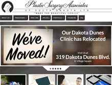 Tablet Screenshot of plasticsurgeryassociatesofsd.com